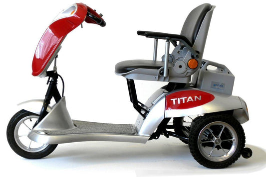 Tzora Titan Divided 3 Wheel Heavy Duty Travel Scooter